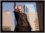 Pistolet, Jason Statham, Wieżowce