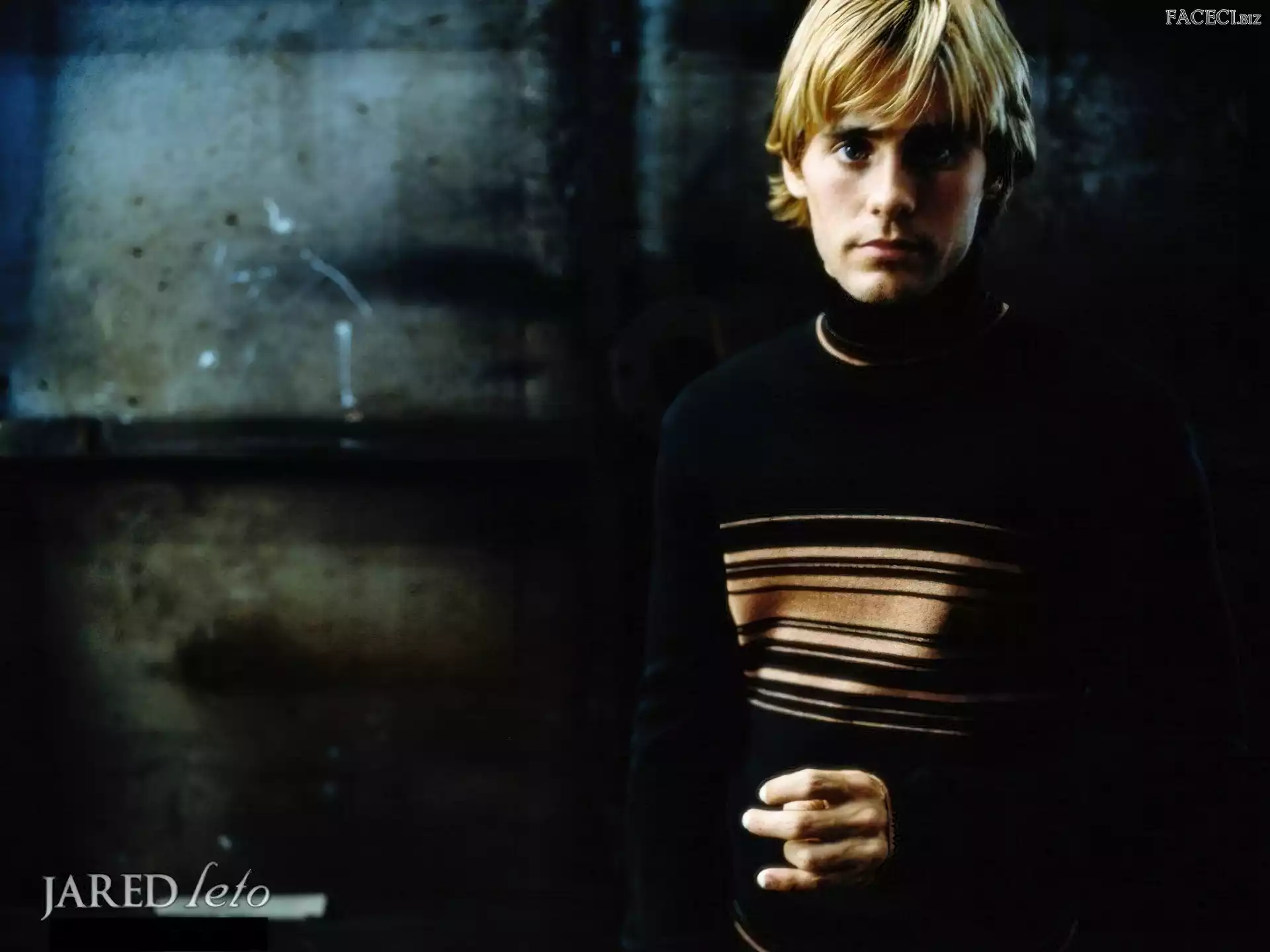 golf, Jared Leto, jasne włosy